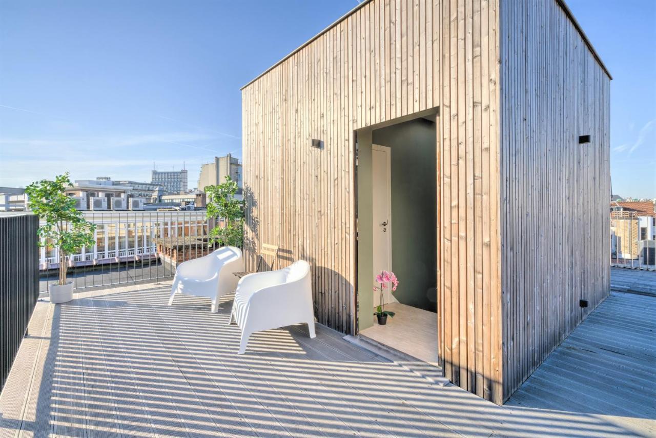 The Meir Lodge. Apartments In Heart Of Antwerpen Exteriör bild